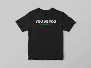 YOU VS YOU TEE <br> MENS BLACK